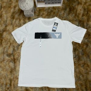 New! UnderArmour Project Rock Logo T-shirt
